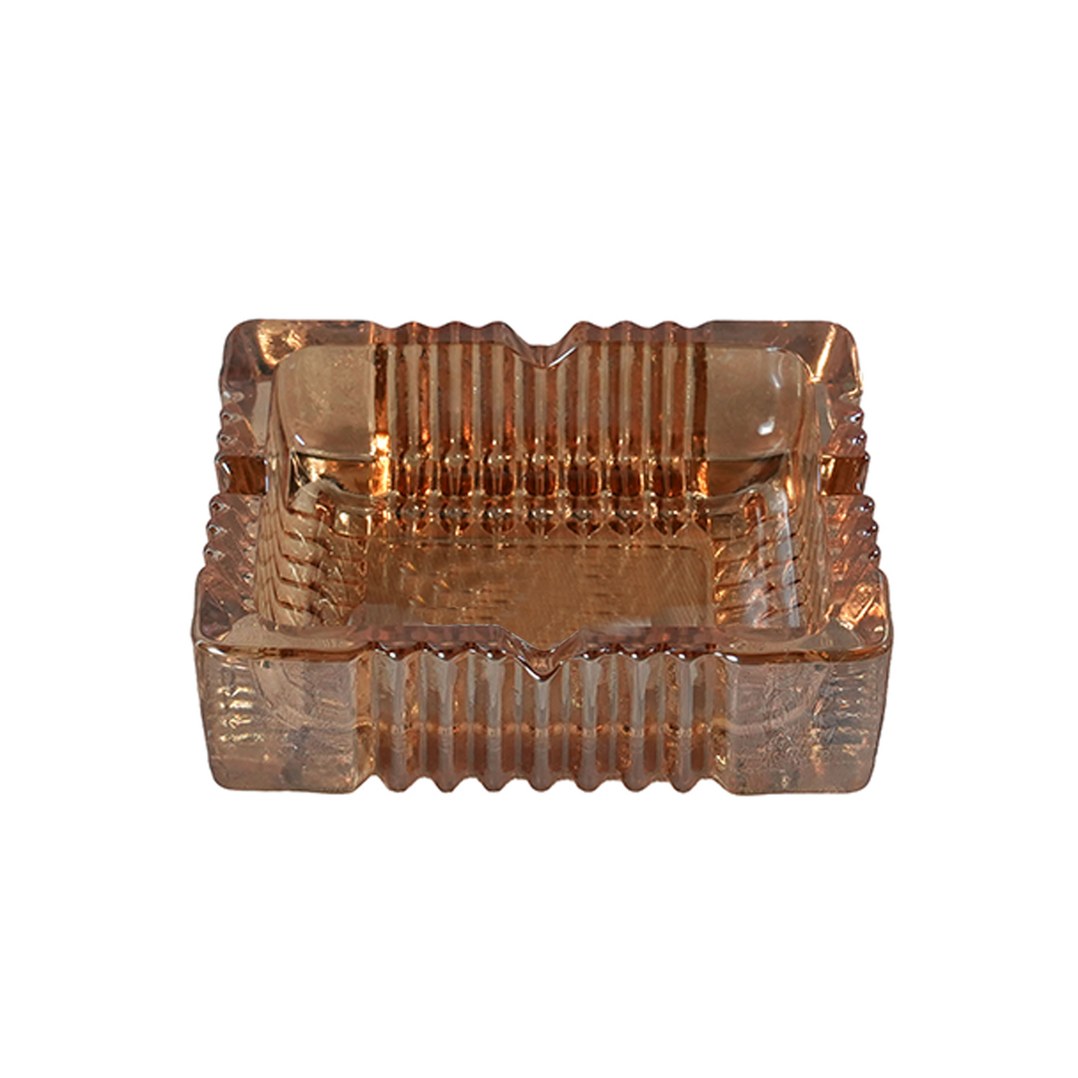 【Pure Home + Living】 Amber Decorative Centerpiece Platter｜アンバー デコラティブ センターピース プラッター｜11.8×8.9×3.9cm