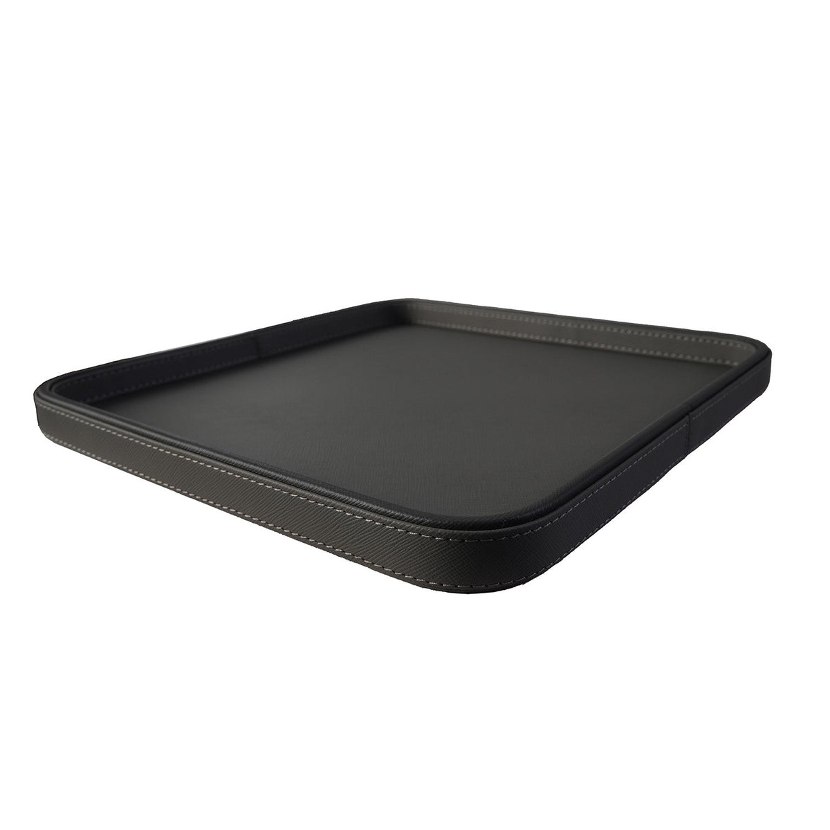 【Pure Home + Living】 Grey Decorative Tray Platter｜グレー デコラティブ トレイ｜28.3×28.3×3cm