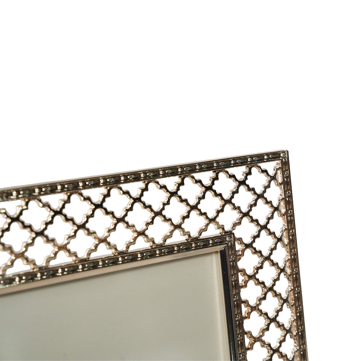 【Pure Home + Living】 Rose Gold Trellis Design Photo Frame (Large)｜ローズゴールド トレリスデザイン フォトフレーム（ラージ）｜13×18cm