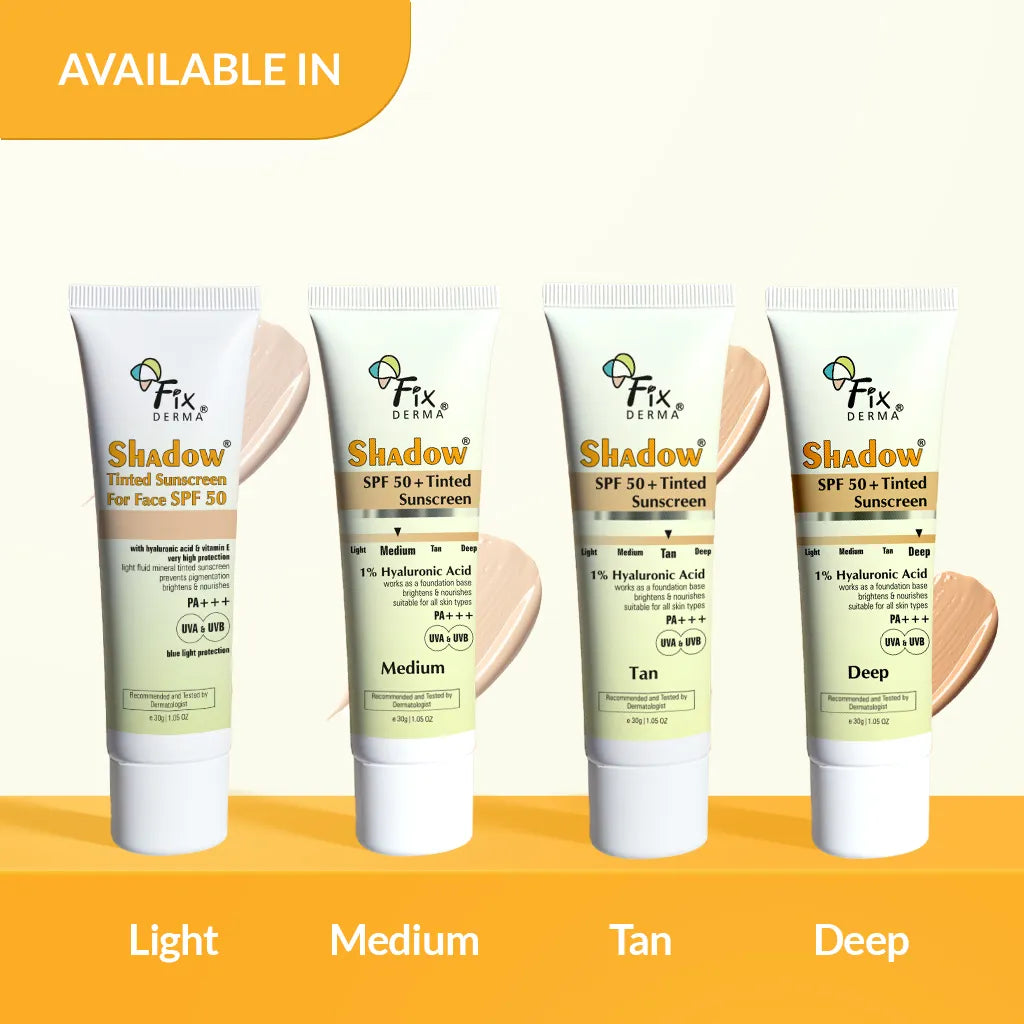 Shadow SPF 50+ Tinted Sunscreen Light