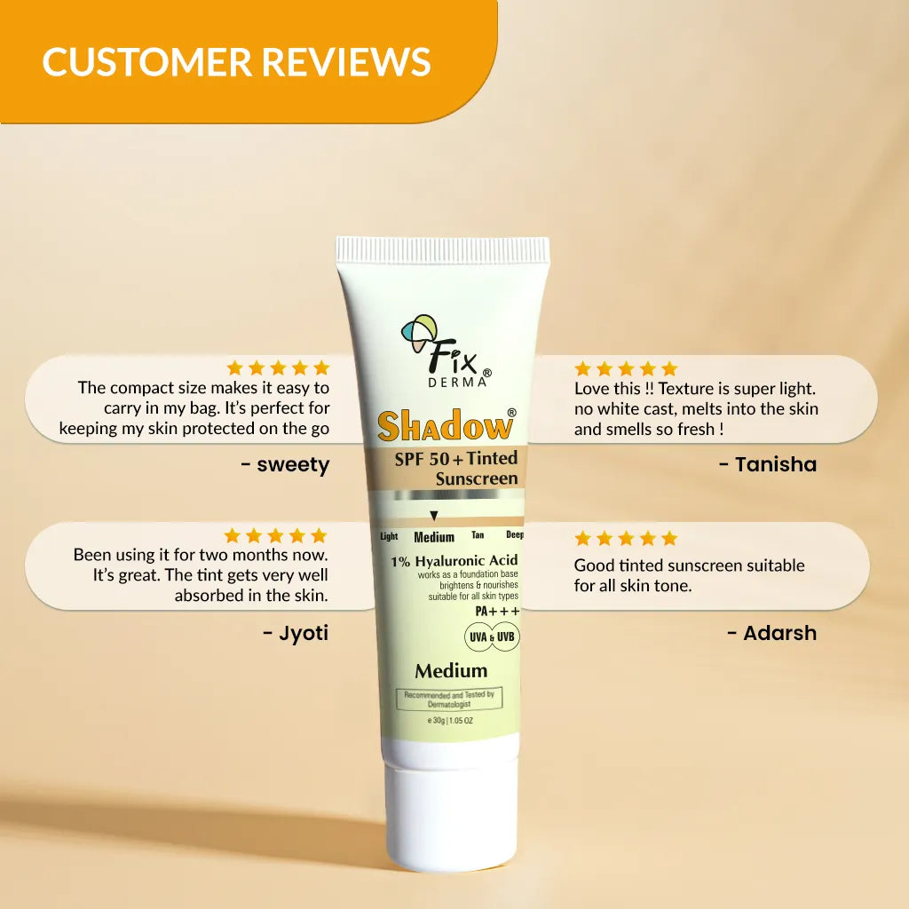 Shadow SPF 50+ Tinted Sunscreen Deep