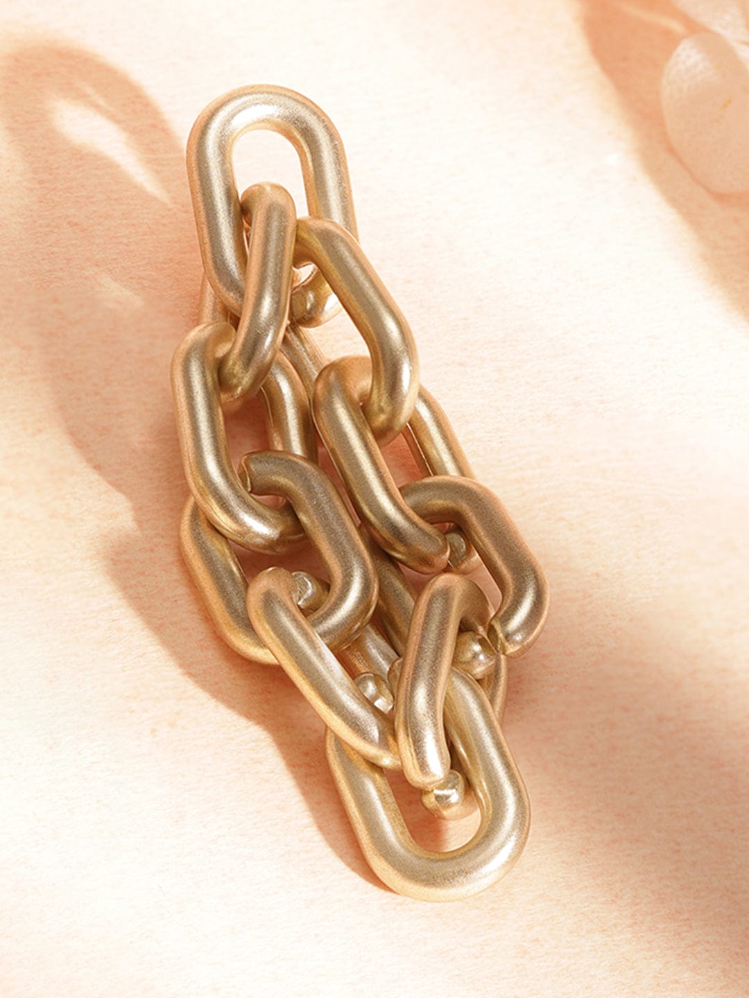 【Rubans】 Gold-Toned Geometric Drop Earrings｜ゴールドトーン ジオメトリック ドロップイヤリング