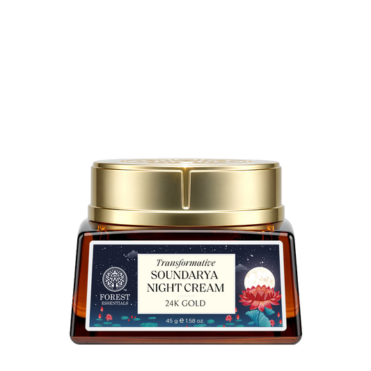 【Forest Essentials】 Transformative Soundarya Night Cream With 24K Gold 45g