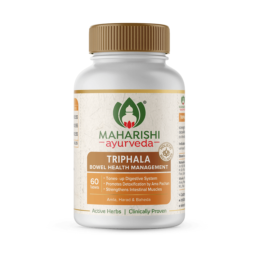 Maharishi Ayurveda Triphala Tablets – Digestive Detox & Gut Health Support