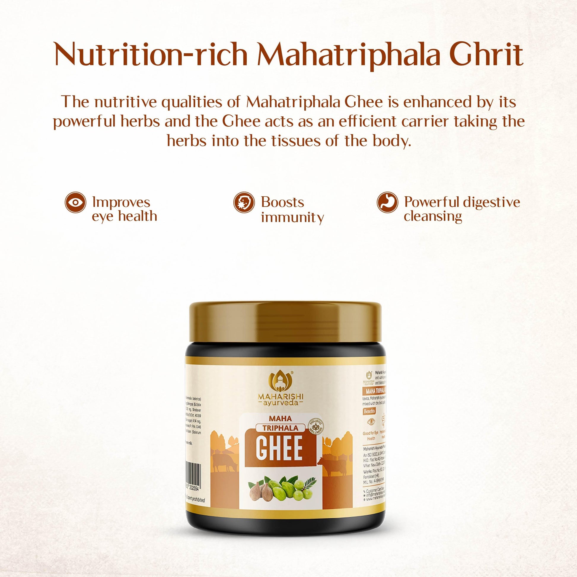 TRIPHALA GHRITA - FOR HEALTH AND WELLNESS
