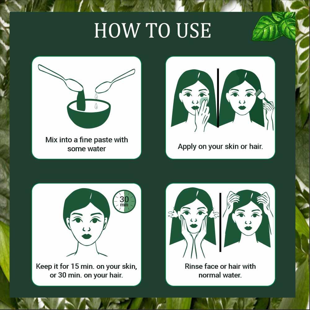 Bio Organic Tulsi Leaf Powder - 100gm 100g