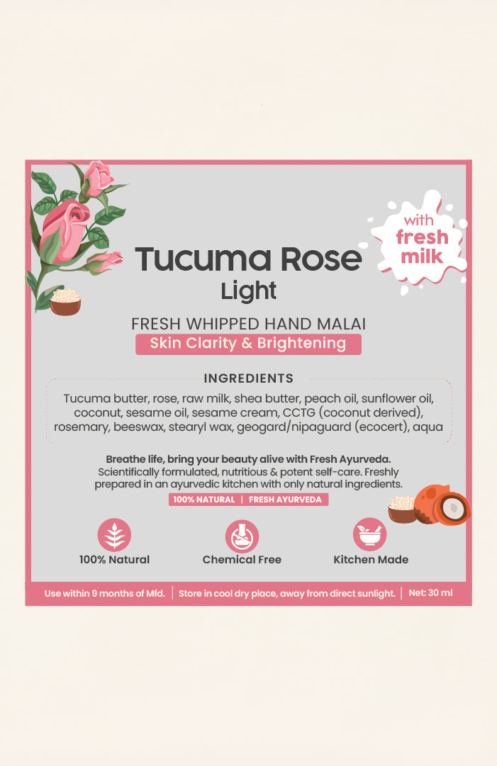 Tucuma Rose Light Hand Malai 30ml-x1