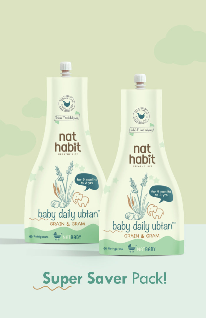 Fresh Baby Daily Ubtan - Grain & Gram 80g × 2パック