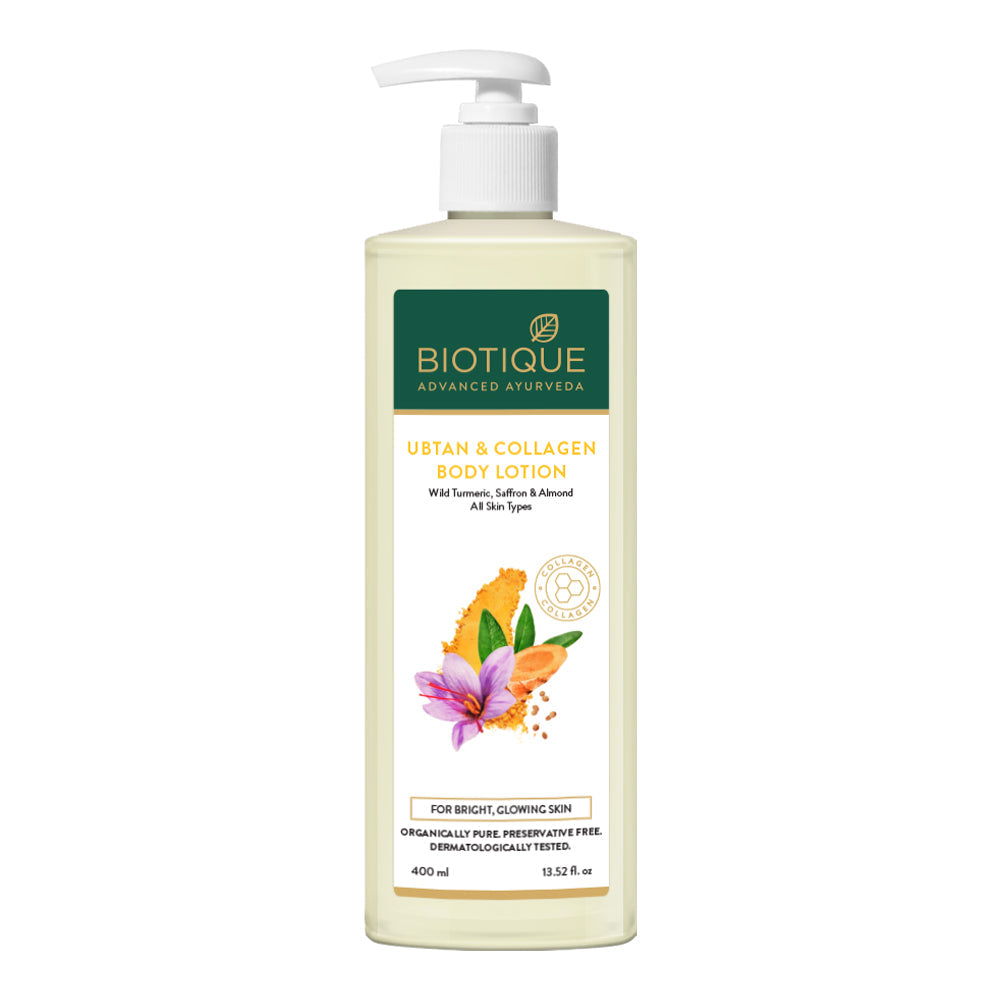 BIOTIQUE UBTAN & COLLAGEN Body Lotion