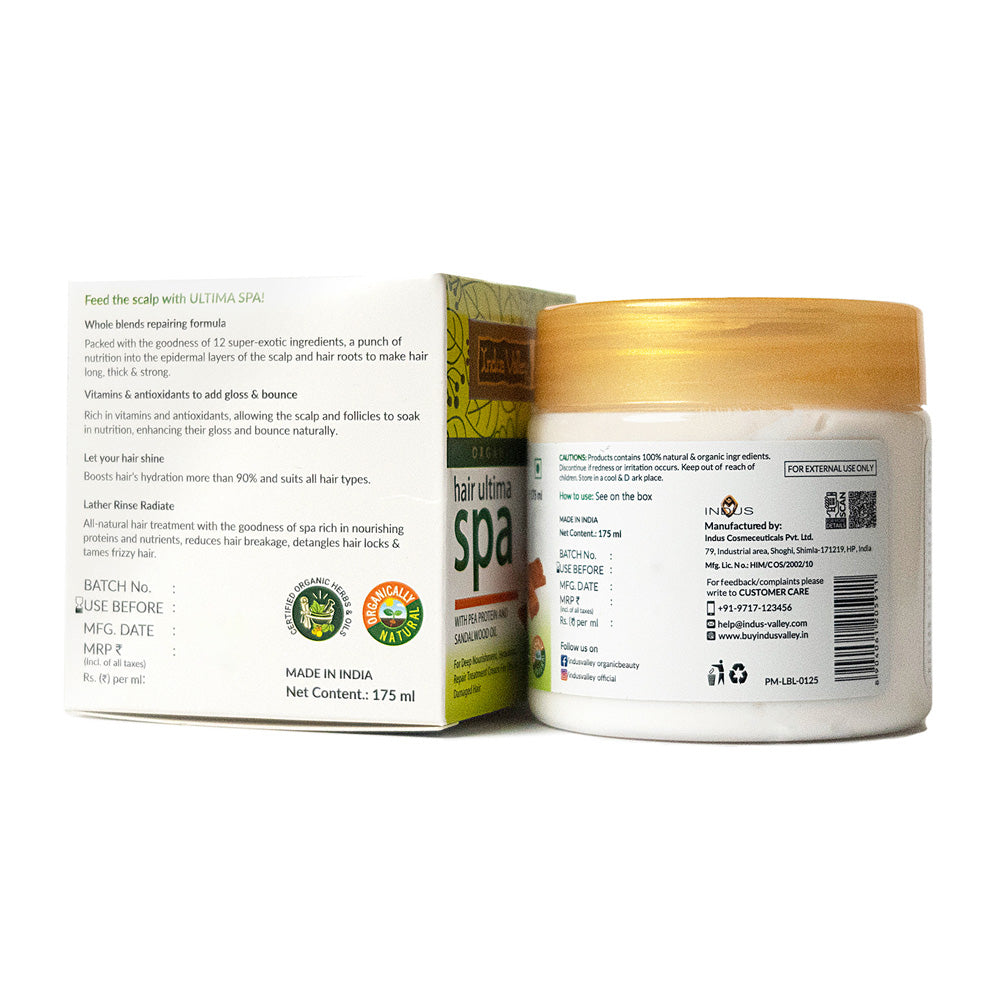 Deep Nourishing Hair Ultima Spa 175ml. - Pack of 4 175ml