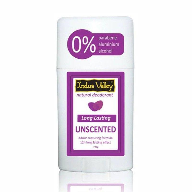 Unscented Natural Deodorant Stick for Men & Women - 50g 50 g