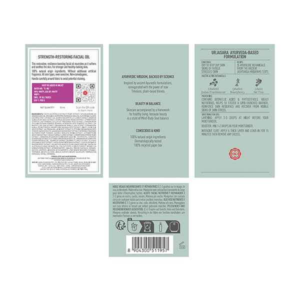 Urjasara Strength-Restoring Facial Oil 15ml
