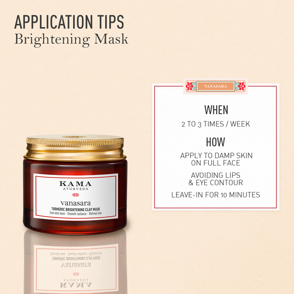 Vanasara Turmeric Brightening Clay Mask 50ml