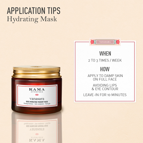 Vanasara Rose Hydrating Yoghurt Mask 50ml