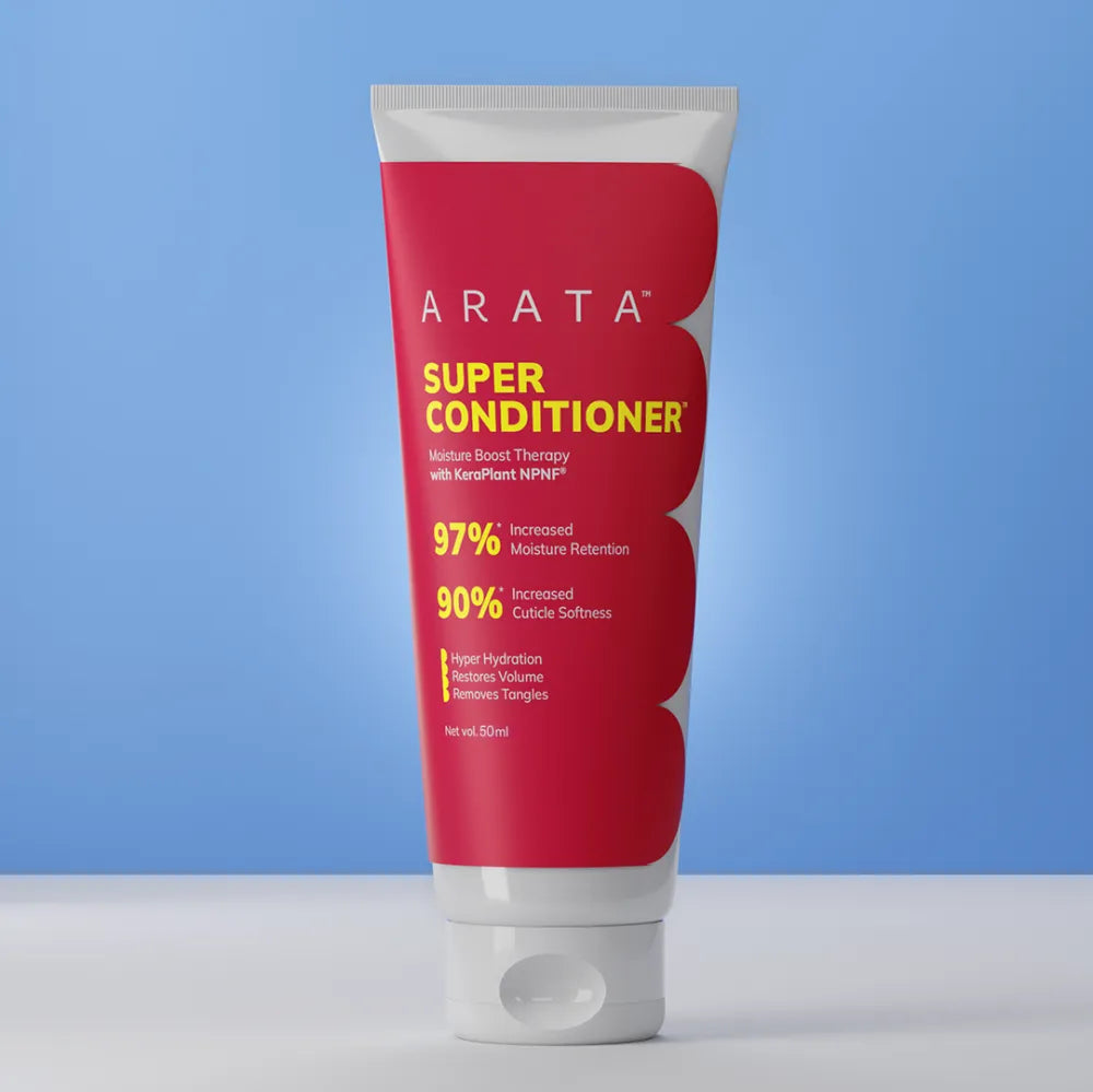 【Arata】 Vegan Keratin & Rice Water Super Conditioner for Dry, Frizzy & Damaged Hair - 50ml｜ヴィーガンケラチン＆ライスウォーター スーパーコンディショナー｜50ml