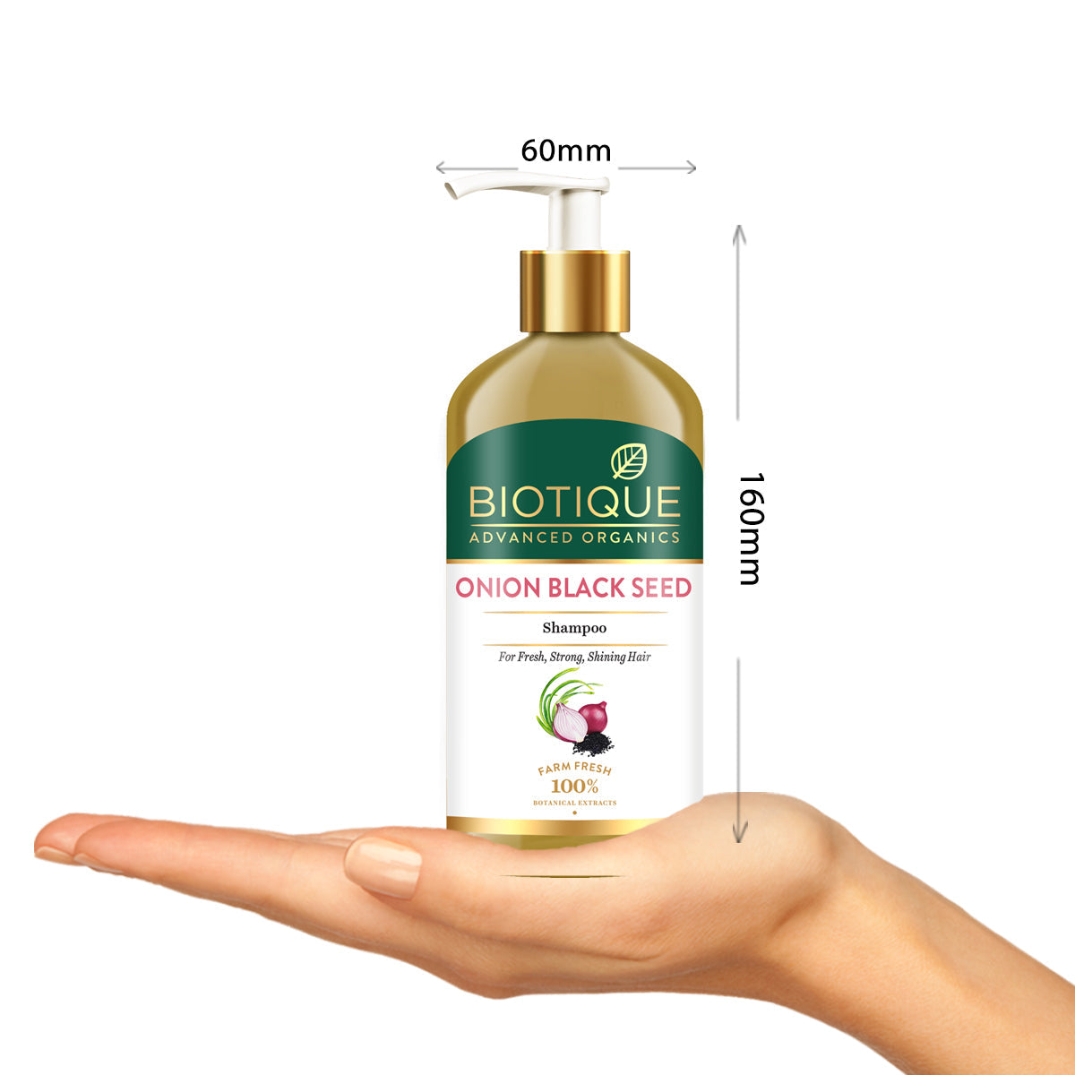 Onion black seed shampoo 300ml