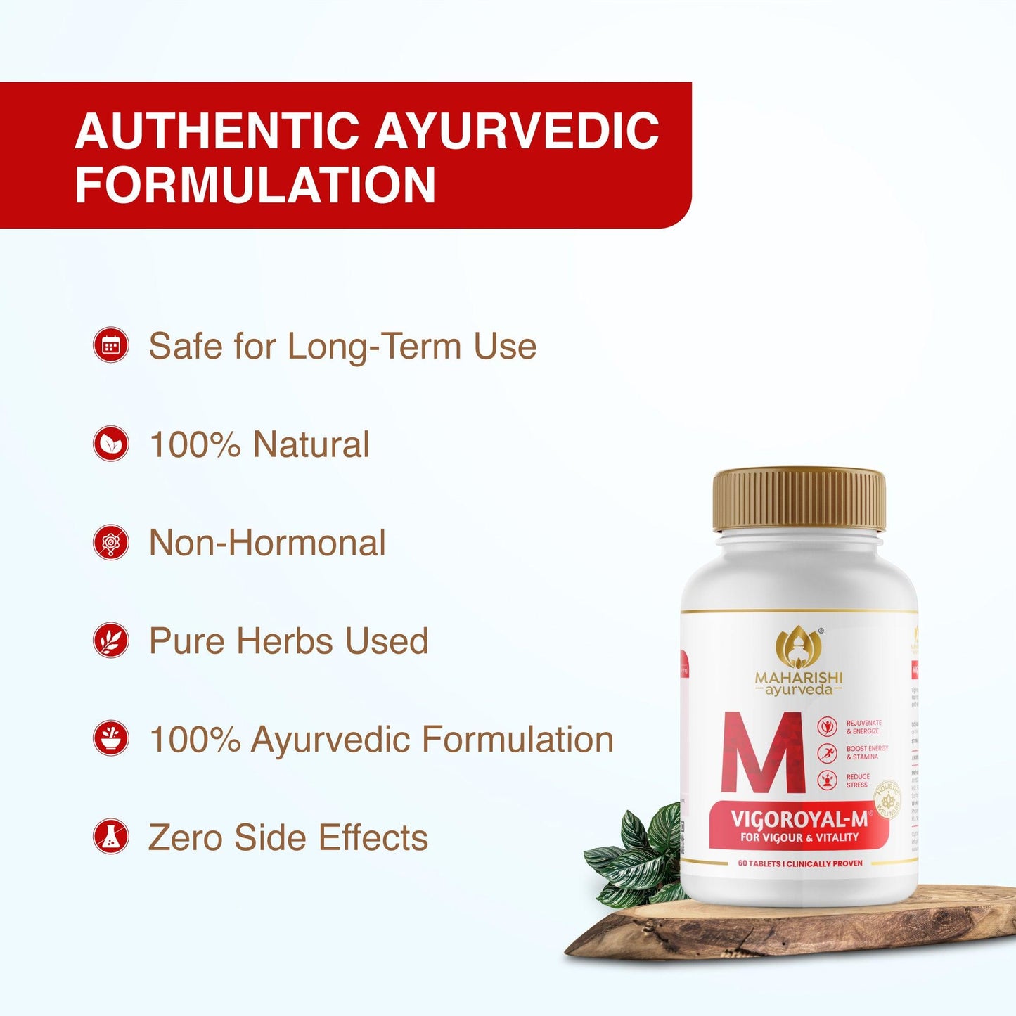 Maharishi Ayurveda Vigoroyal-M – Boost Stamina, Strength & Vitality