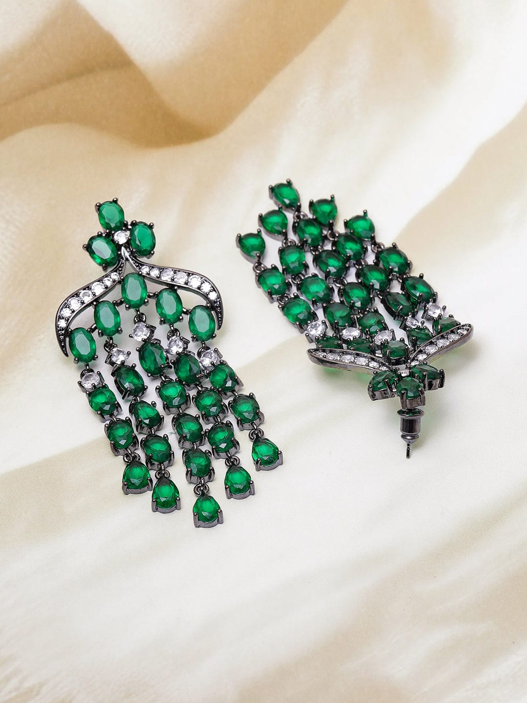 Statement Spark Green Stone Dangler フリーサイズ
