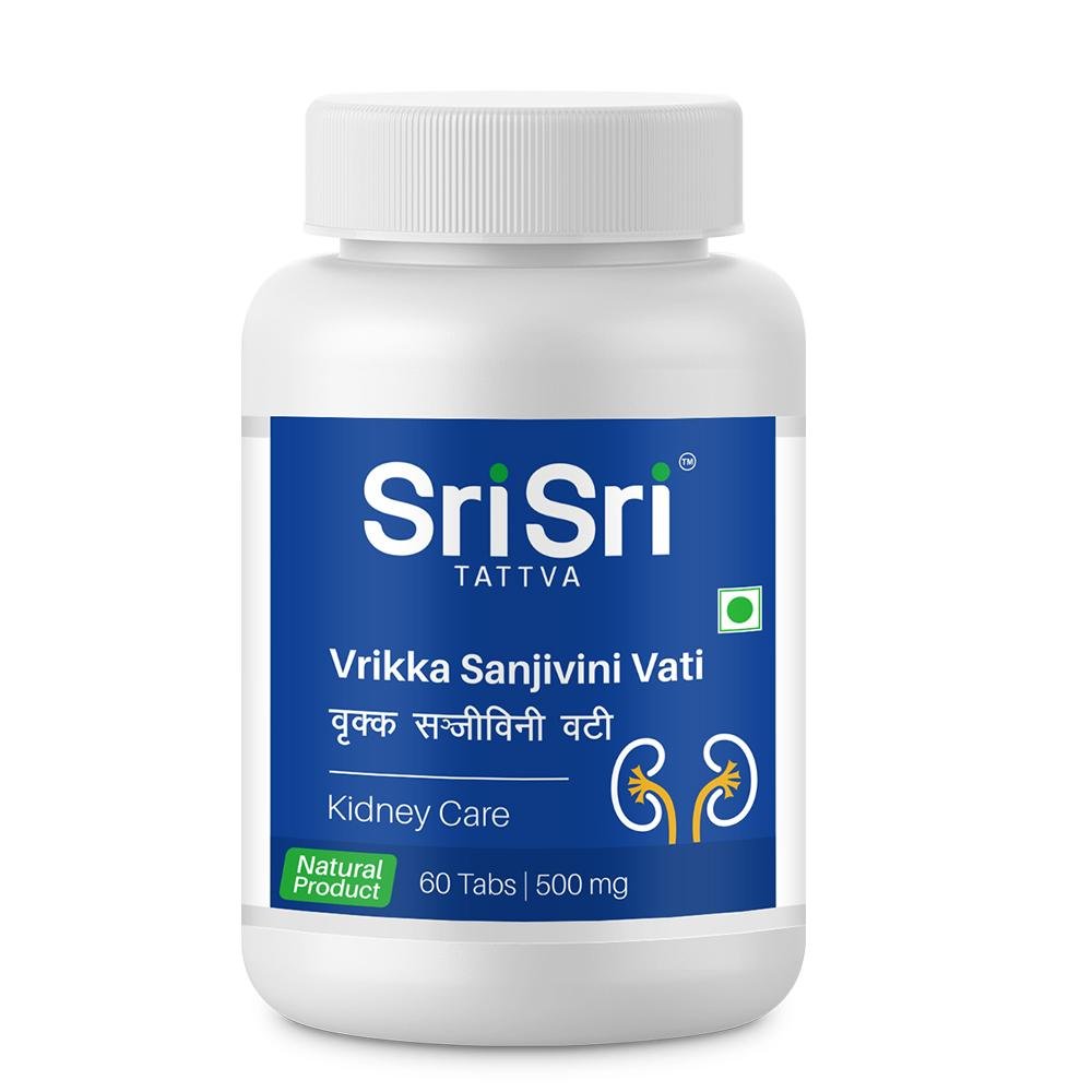 Vrikka Sanjivini Vati - Kidney Care, 60 Tabs | 500 mg 500mg