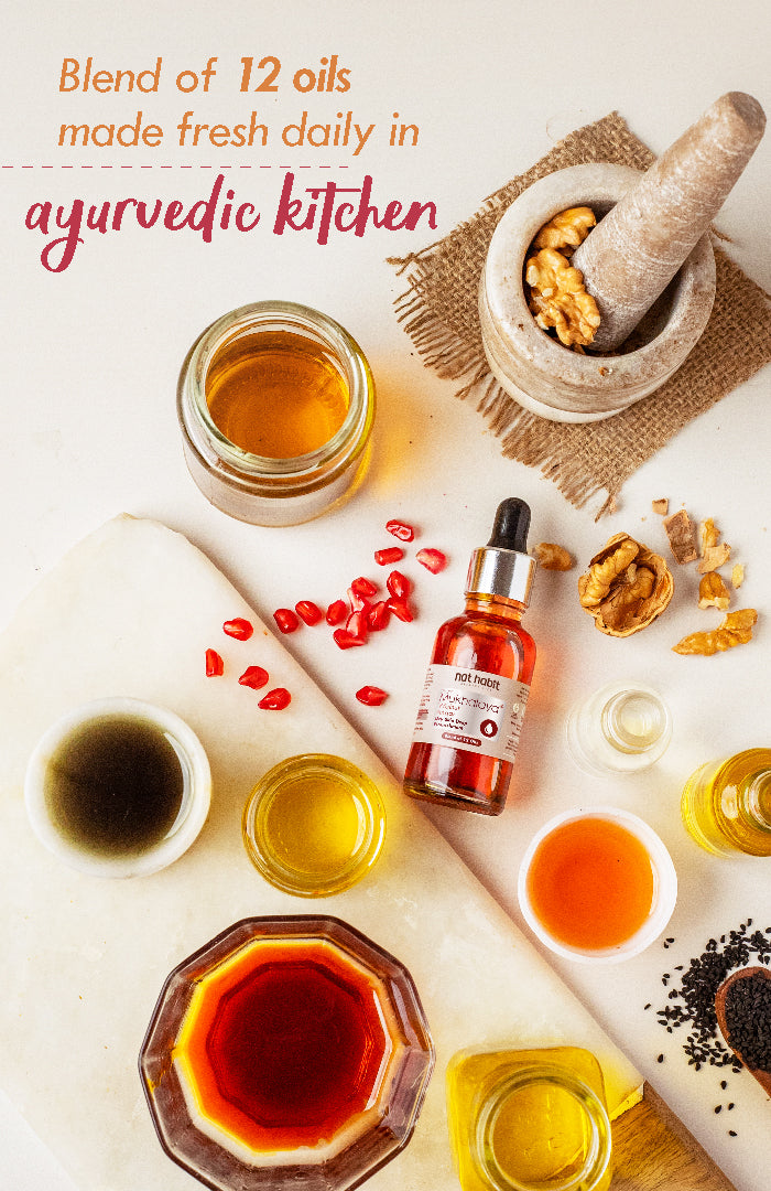 Pure Walnut Anaar Mukhalaya Face Oil 15ml