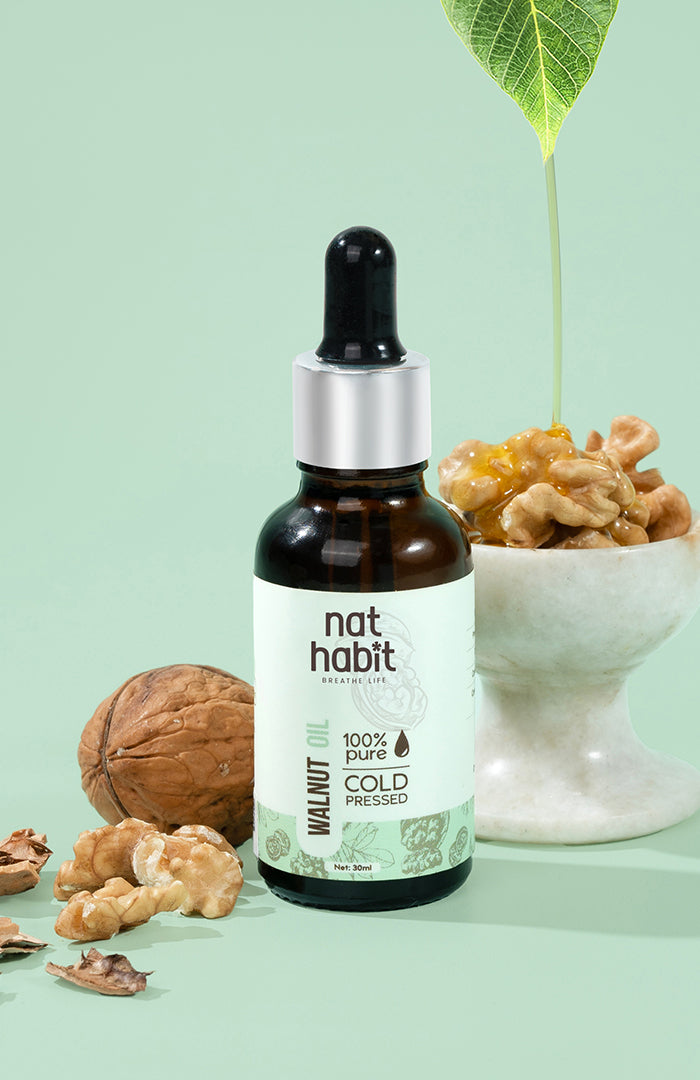 Pure Cold Pressed Walnut (Akhrot) Oil 30ml