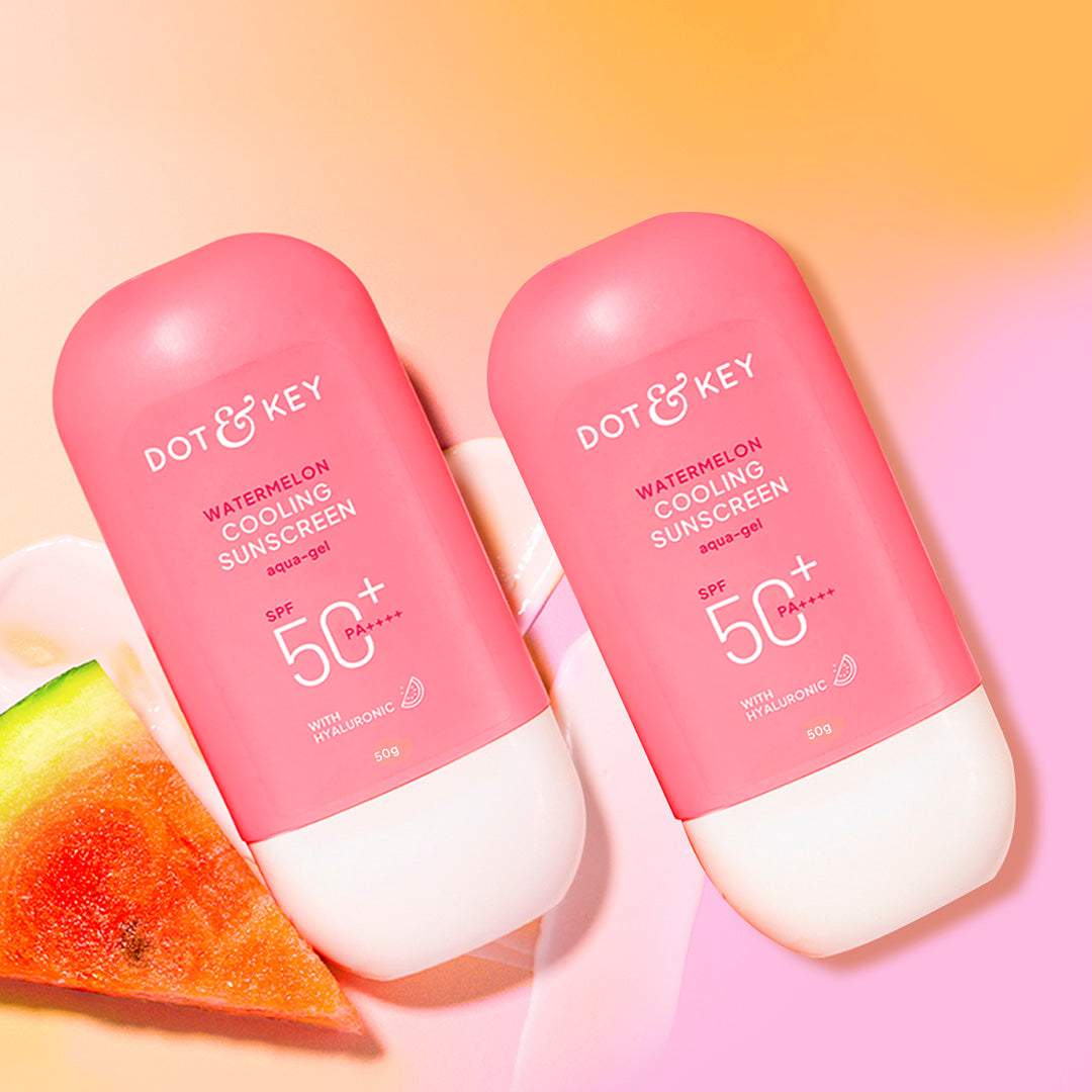 SPF 50+ Watermelon Sunscreen 50g-Pack of 2 100g