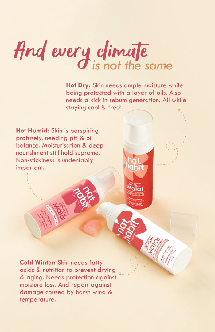 48HR Malai Moisturiser - 20-35Yrs - Hot Dry Weather Mini Pack 5g
