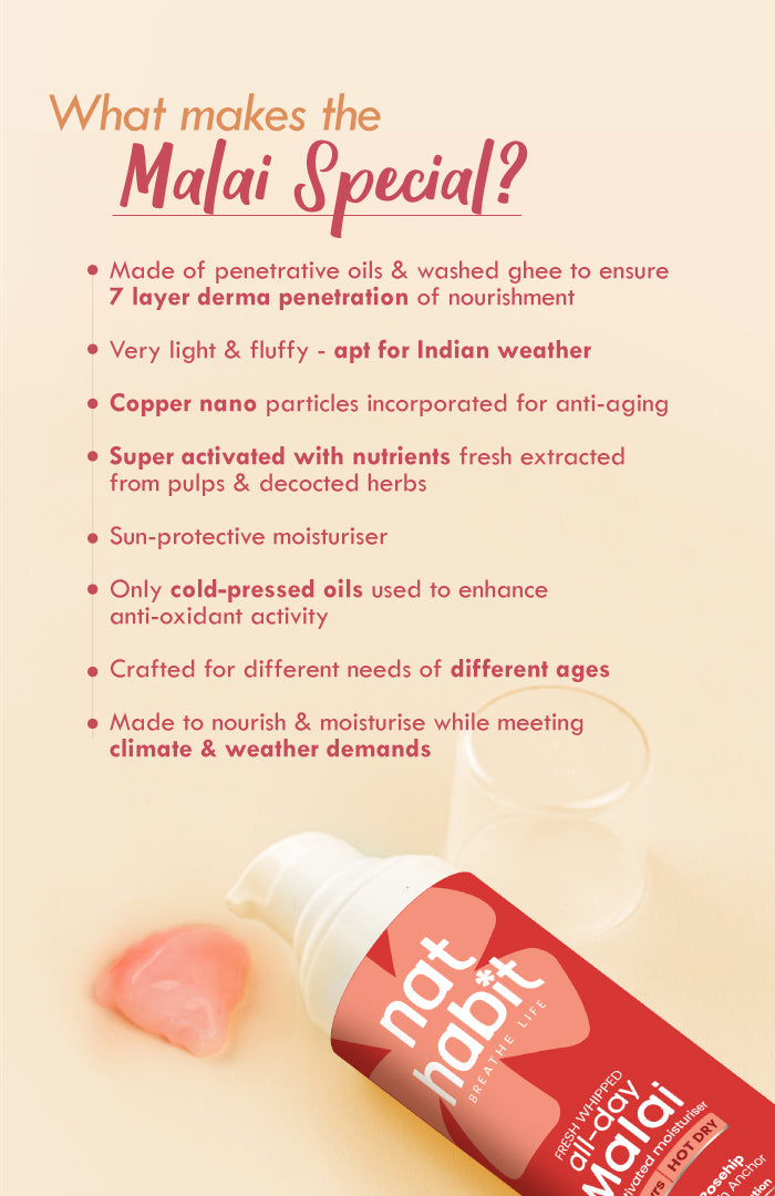 48HR Malai Moisturiser - 20-35Yrs - Hot Dry Weather 50g