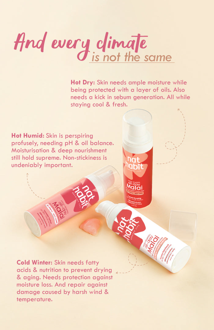 48HR Malai Moisturiser - 20-35Yrs - Hot Humid Weather 50g