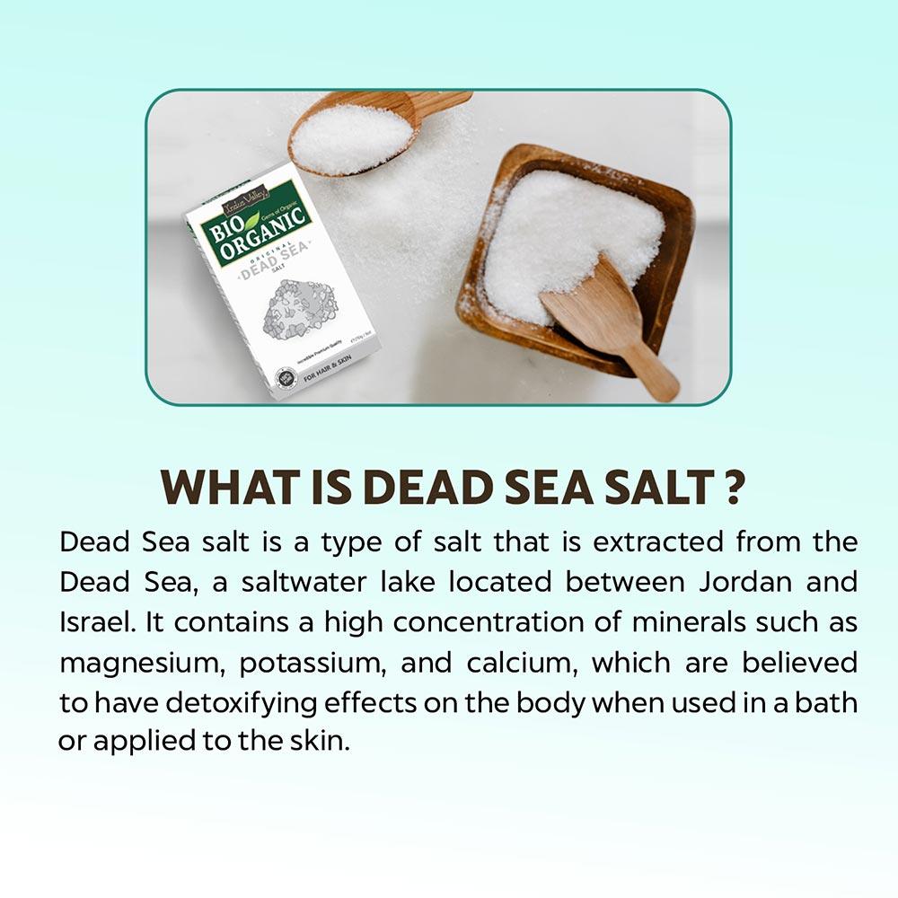 Bio Organic Original Dead Sea Salt - 250gm 250g