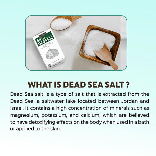Bio Organic Original Dead Sea Salt - 250gm 250g