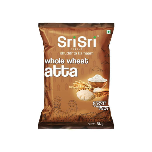 【Sri Sri Tattva】 Whole Wheat Atta｜ 全粒小麦アタ粉｜ 5kg