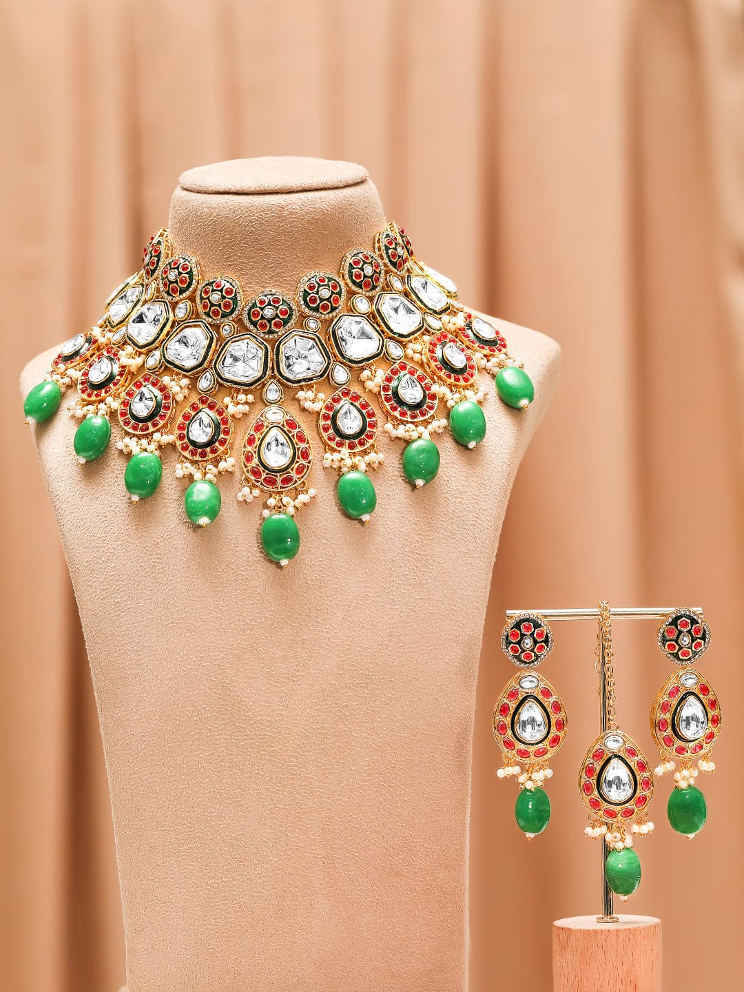 Whispers of Royal Bloom Necklace Set フリーサイズ