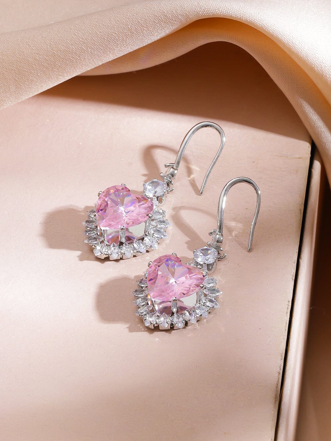 Wings of Freedom Crystal Necklace Set - Pink フリーサイズ