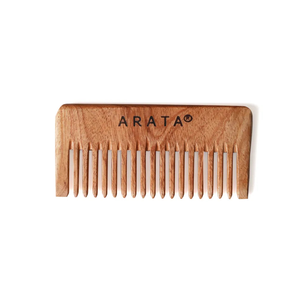 【Arata】 Wooden Hair Comb｜ウッデン ヘアコーム