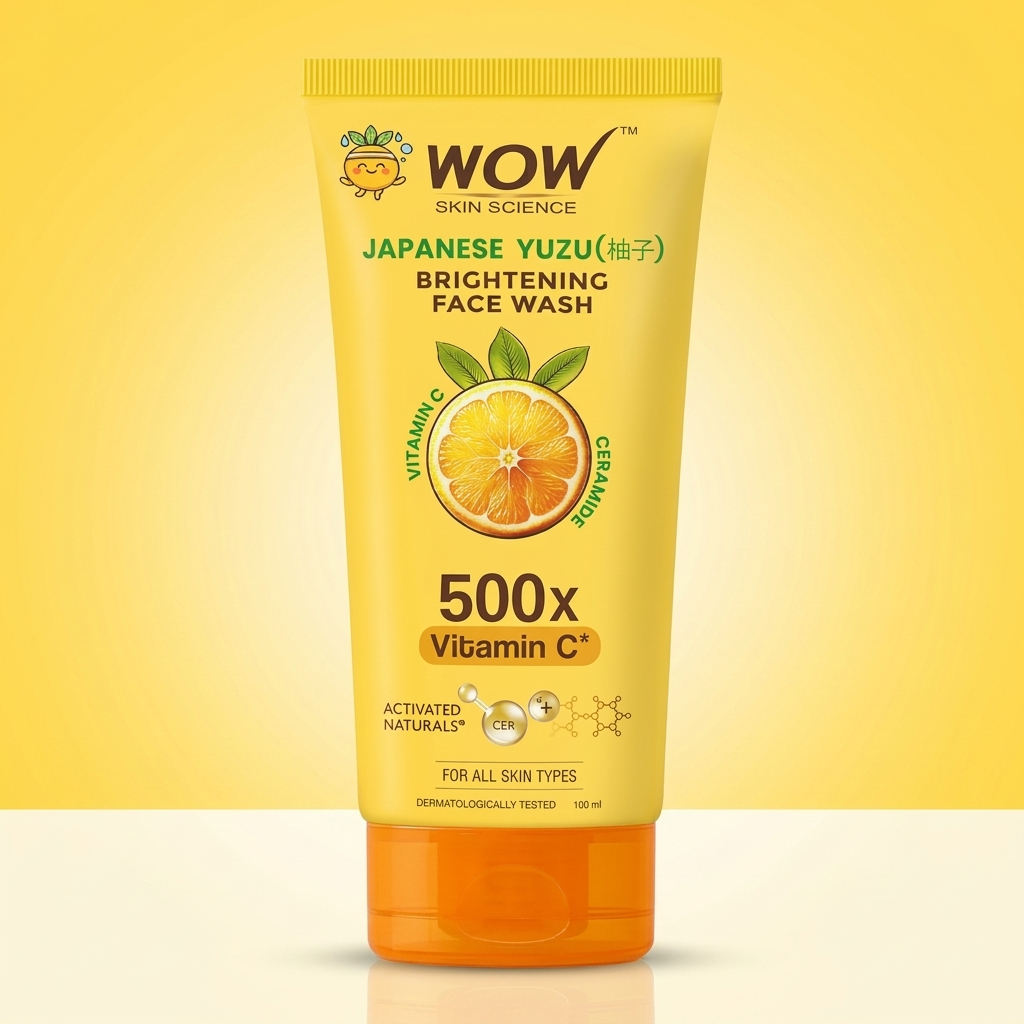 WOW Skin Science ユズ ブライトニング フェイスウォッシュ 100ml