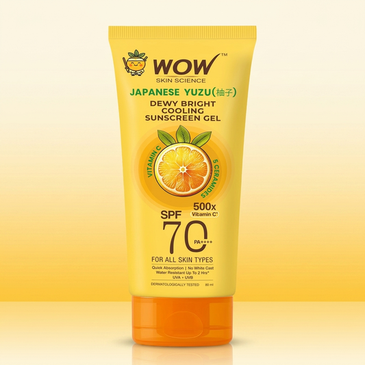 【WOW Skin Science】 Yuzu Sunscreen Pack of 1 (80ml)