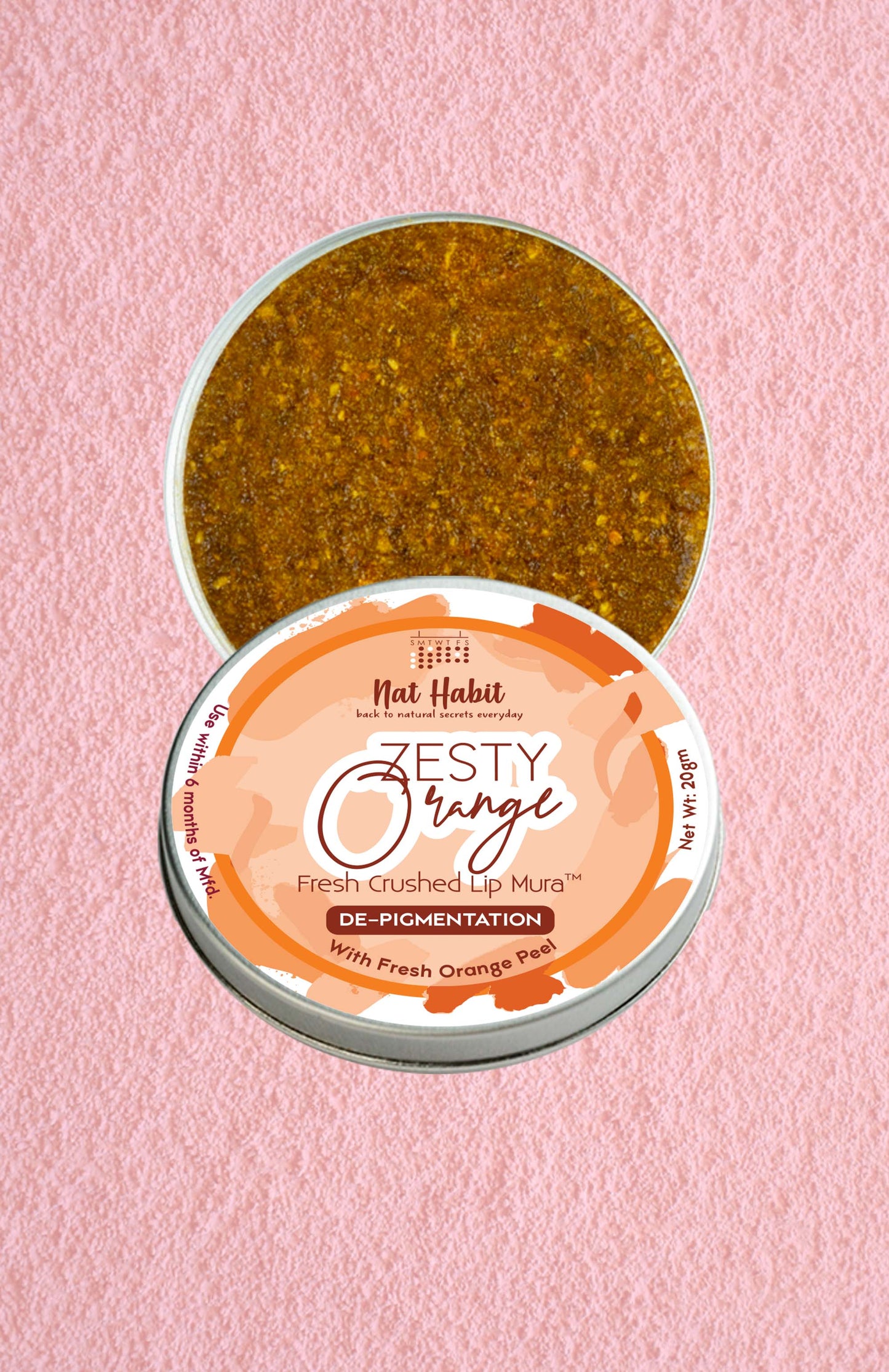 Zesty Orange Lip Mura 12g