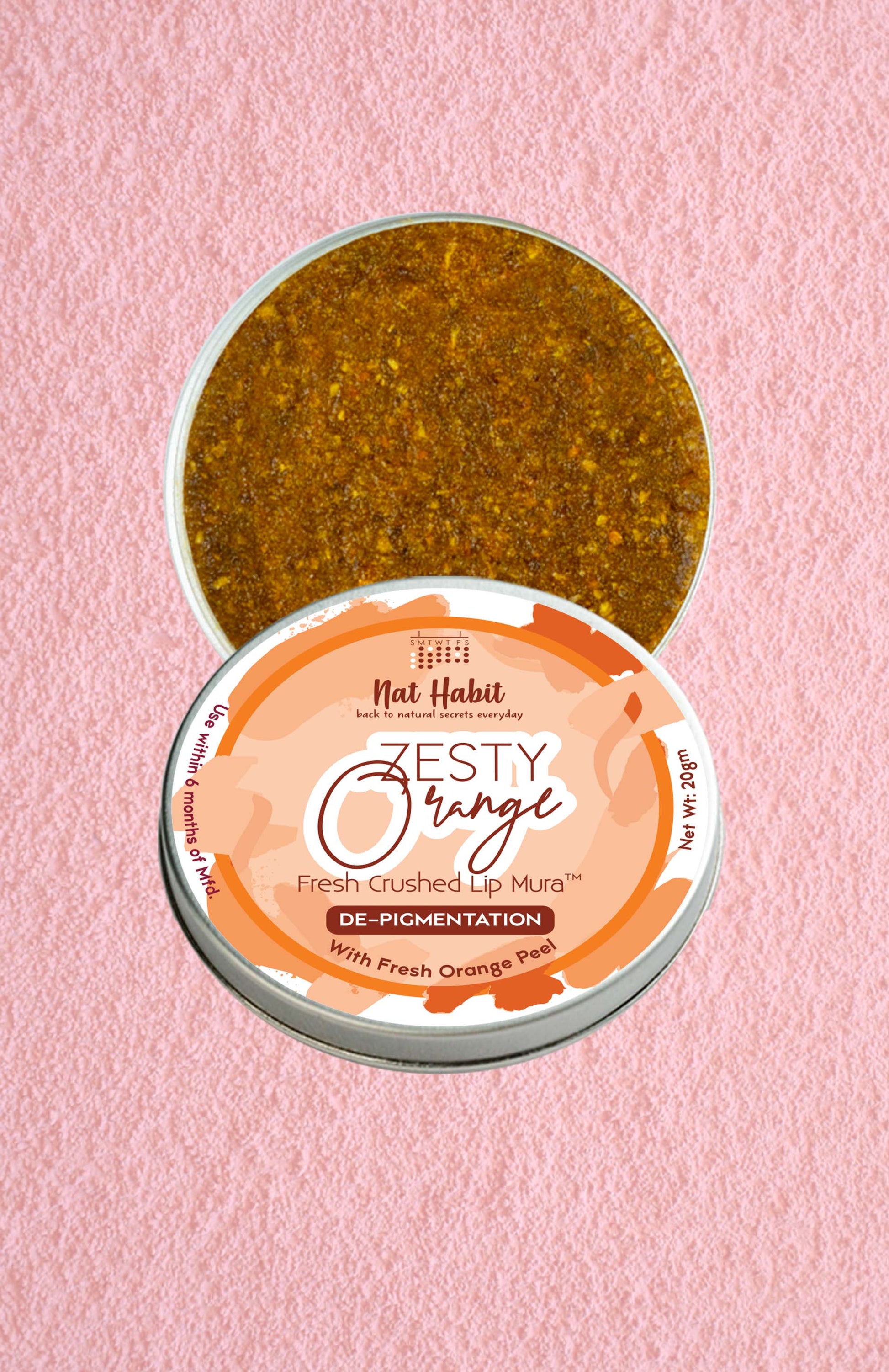 Zesty Orange Lip Mura 12g